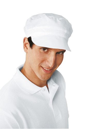 CAPPELLO CHARLY SENZA RETE BIANCO 100 % COTTON