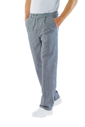 PANTALONE CUOCO PIED DE POULE 100 % COTTON