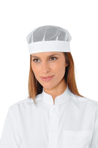 CAPPELLO BOB C/RETE BIANCO 65% POLYESTER 35% COTTON