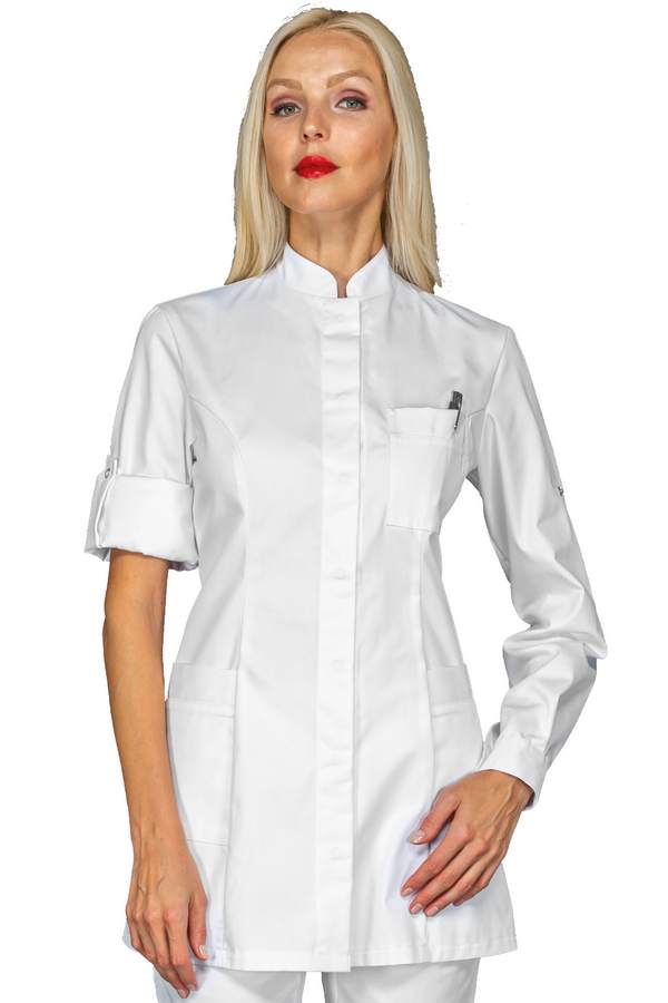 CASACCA ANTIGUA BIANCO 65% POLYESTER 35% COTTON