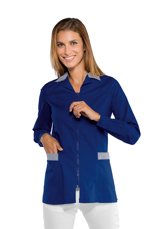 CASACCA BARCELLONA BLU + RIGA BLU 65% POLYESTER 35% COTTON