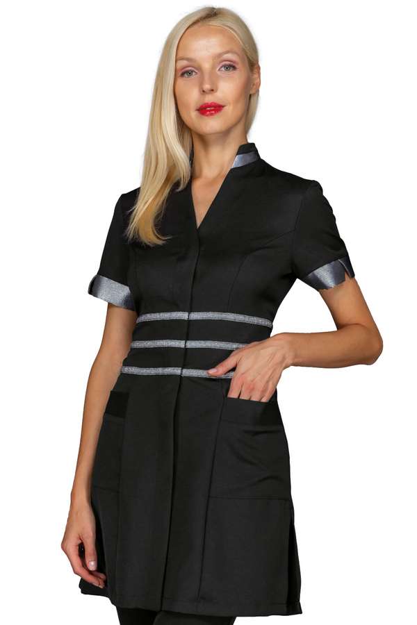 CASACCA CHEYENNE BOHEME NERO+LUREX SILVER 100% POLYESTER