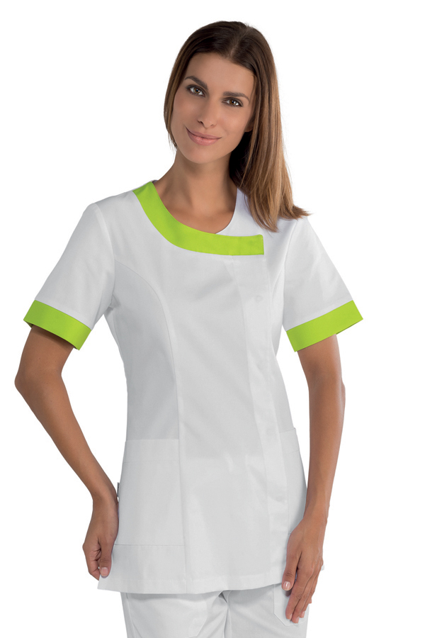 CASACCA DELHI BIANCO+MELA 65% POLYESTER 35% COTTON