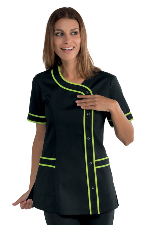 CASACCA BRASILIA NERO+MELA 65% POLYESTER 35% COTTON