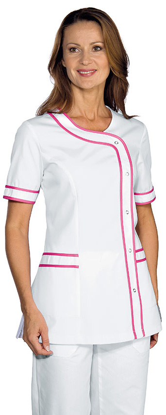 CASACCA BRASILIA BIANCO+FUXIA 65% POLYESTER 35% COTTON