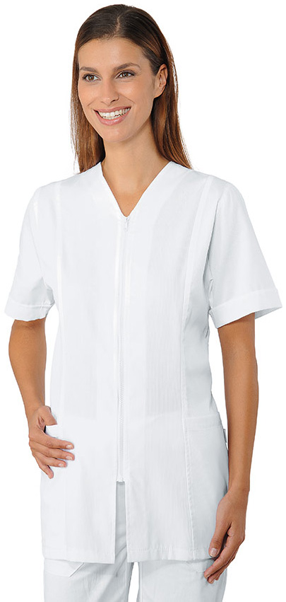 CASACCA VICTORIA PIQUET BIANCO 65% POLYESTER 35% COTTON