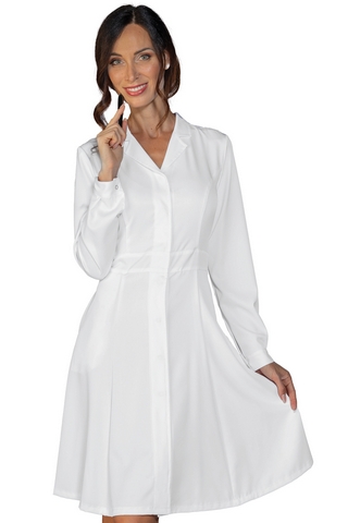 ABITINO MAYFLOWER TECNOSTRETCH BIANCO 96% POLYESTER 4% SPANDEX