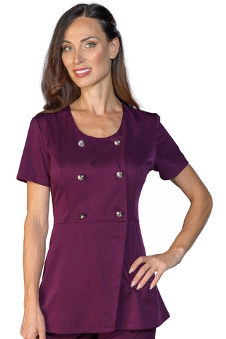 ABITINO MALTA M/M TECNOSTRETCH PORPORA 96% POLYESTER 4% SPANDEX