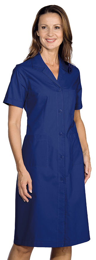 CAMICE DONNA M/M BLU 65% POLYESTER 35% COTTON