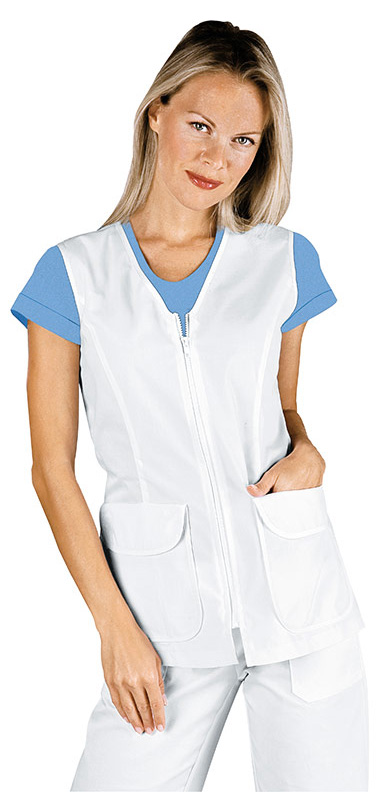 CASACCA MARAKAIBO BIANCO 65% POLYESTER 35% COTTON
