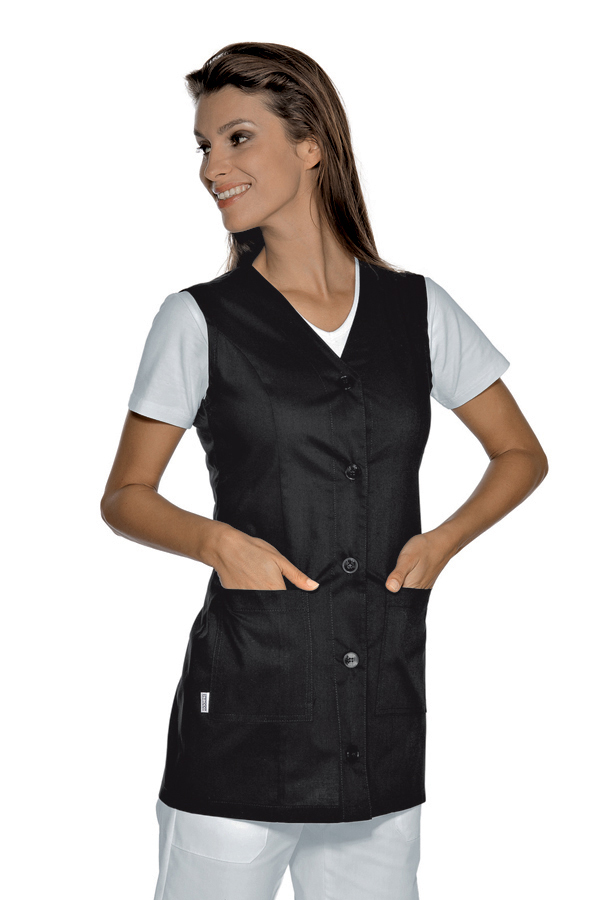 CASACCA TROPEA NERO 65% POLYESTER 35% COTTON