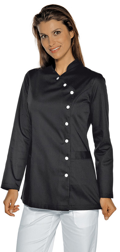 CASACCA NIZZA NERO 65% POLYESTER 35% COTTON