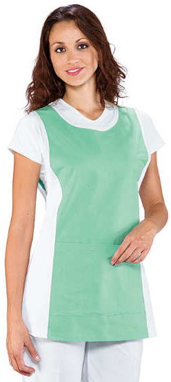 PAPEETE BIANCO+VERDINO 100 % COTTON
