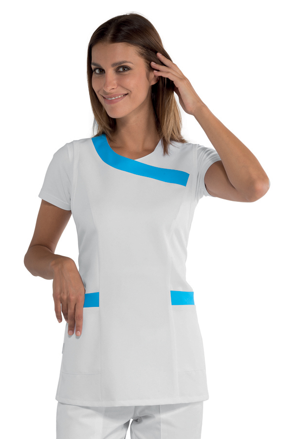 MALIBU BIANCO+TURCHESE 100 % POLYESTER