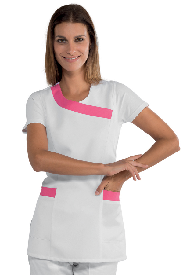 MALIBU BIANCO+FUXIA 100 % POLYESTER