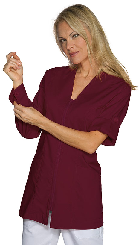 CASACCA BENIDORM BORDEAUX 65% POLYESTER 35% COTTON