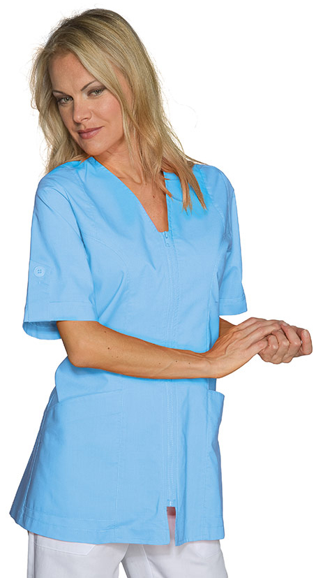 CASACCA BENIDORM M/M AZZURRO 65% POLYESTER 35% COTTON