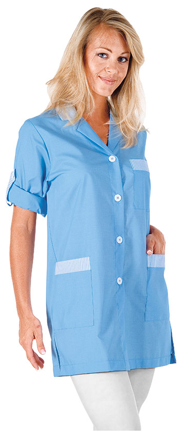 CASACCA YORK M/M AZZURRA+R.AZZURRA 65% POLYESTER 35% COTTON