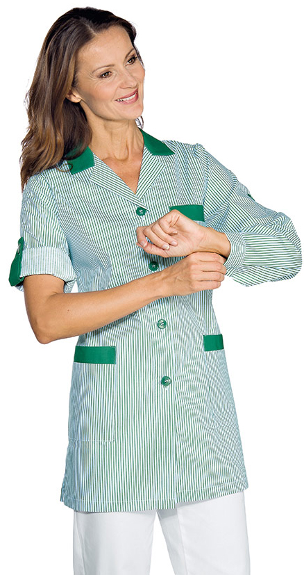 CASACCA YORK R.VERDE+VERDE 65% POLYESTER 35% COTTON