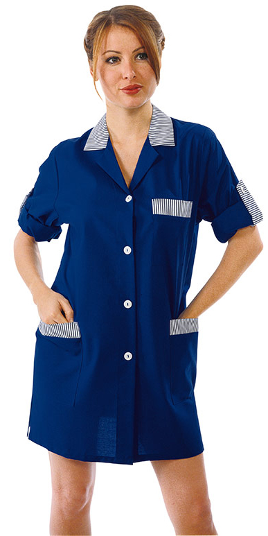 CASACCA YORK BLU+R.BLU 65% POLYESTER 35% COTTON