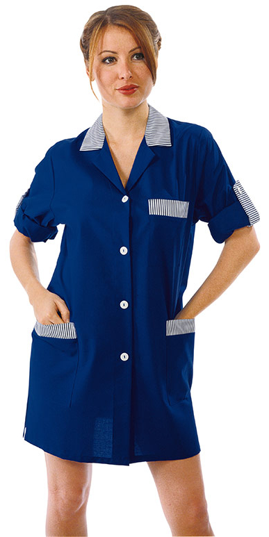 CASACCA YORK M/M BLU+R.BLU 65% POLYESTER 35% COTTON