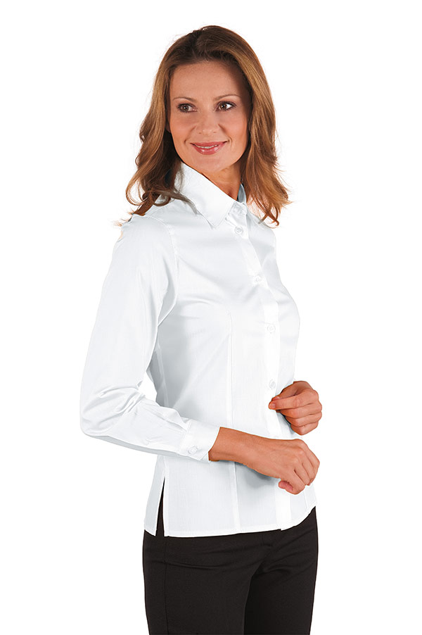 CAMICETTA KYOTO BIANCO 65% POLYESTER 35% COTTON