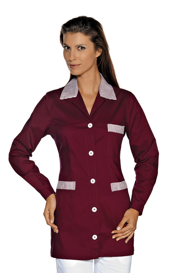 CASACCA MARBELLA BORDEAUX+R.BORDEAUX 65% POLYESTER 35% COTT