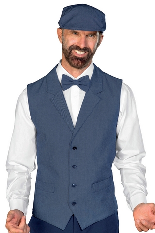 GILET NEWPORT UNISEX JEANS 100 % COTTON
