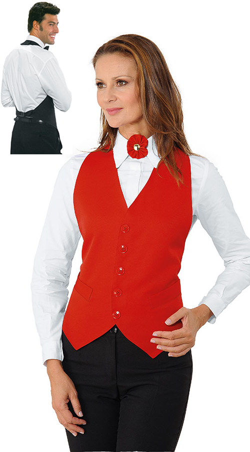BOLERO ROSSO 100 % POLYESTER