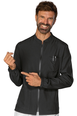 CASACCA SAMARCANDA TECNOSTRETCH POLSO MAGLIA NERO 96% POLYESTER 4% SPAND