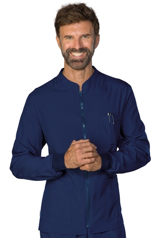 CASACCA SAMARCANDA TECNOSTRETCH POLSO MAGLIA BLU 96% POLYESTER 4% SPANDE