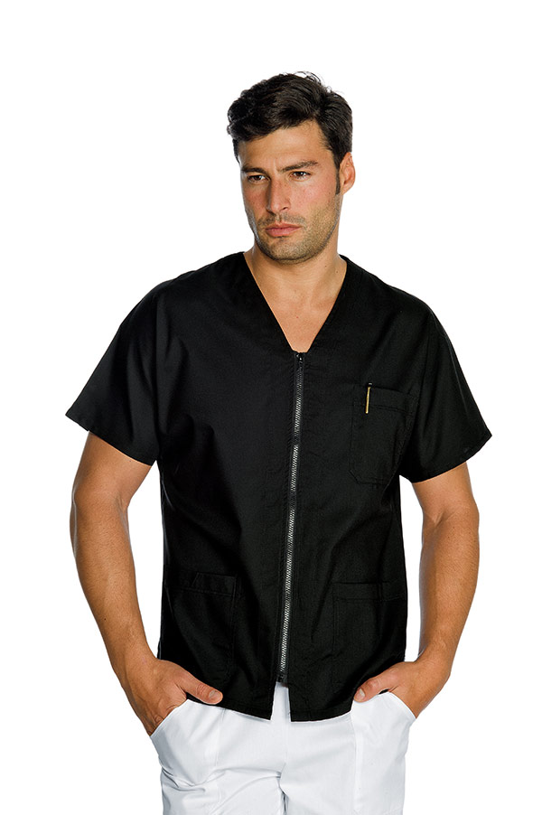 CASACCA MILANO NERO 65% POLYESTER 35% COTTON