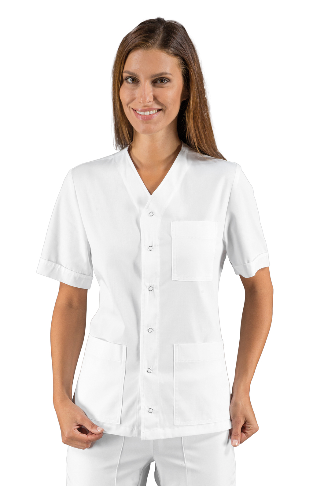 CASACCA ZUOZ M/M BIANCO 100 % COTTON