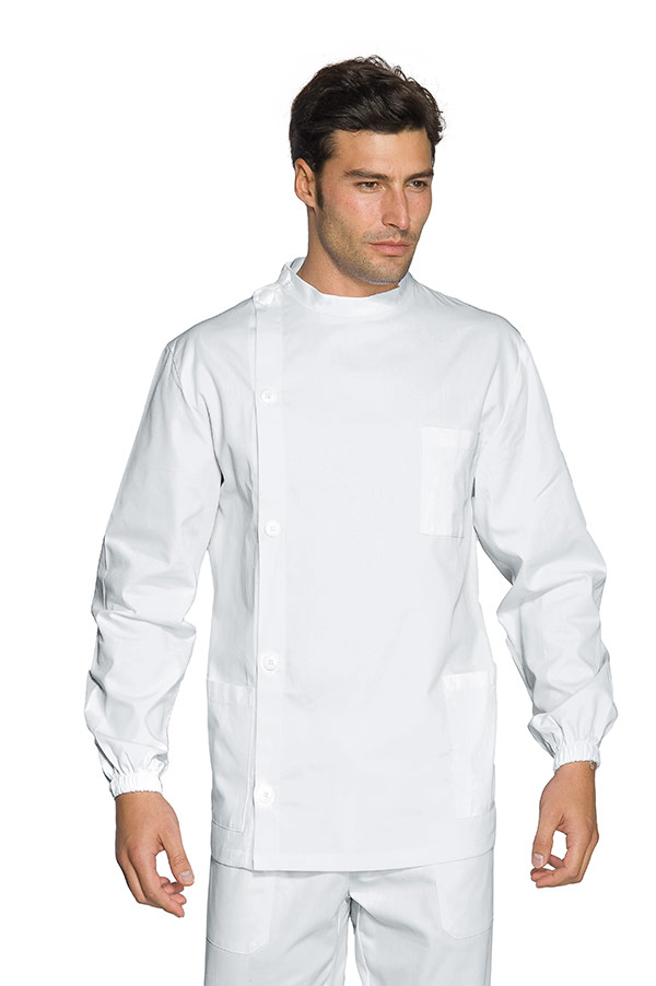 CASACCA DENTISTA BIANCO 100 % COTTON
