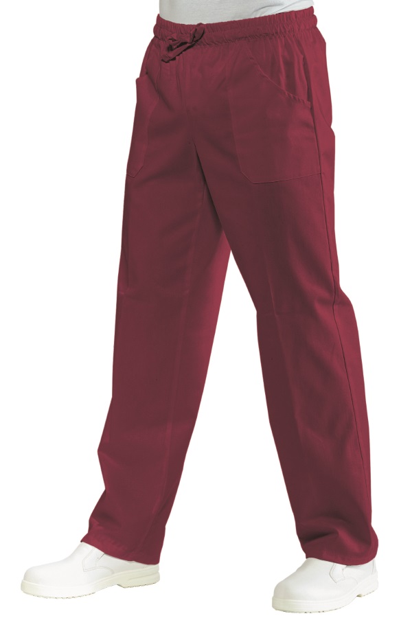 PANTALONE C/ELASTICO SUPERDRY BORDEAUX 100% POLYESTER SUPER