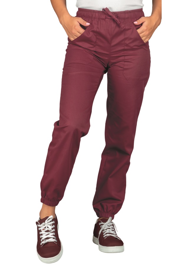 PANTAGIAFFA SUPERDRY BORDEAUX 100% POLYESTER SUPERDRY MICRO