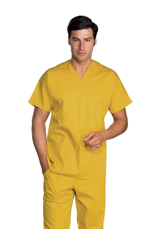 CASACCA COLLO A V SOLE UNISEX 65% POLYESTER 35% COTTON