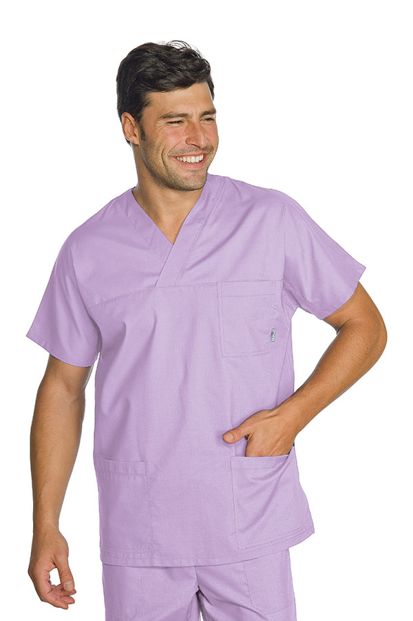 CASACCA COLLO A V LILLA UNISEX 65% POLYESTER 35% COTTON