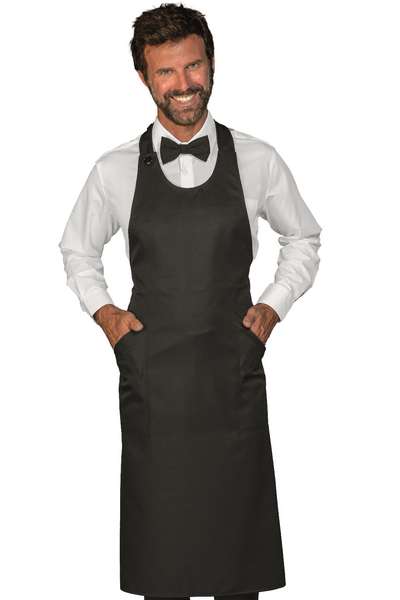 SOMMELIER NERO SENZA TASCHINO 100 % POLYESTER