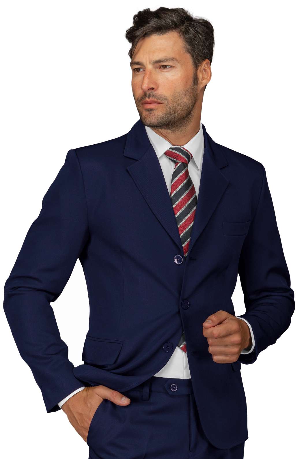 GIACCA UOMO 3 BOTTONI BLU TG. 3XL