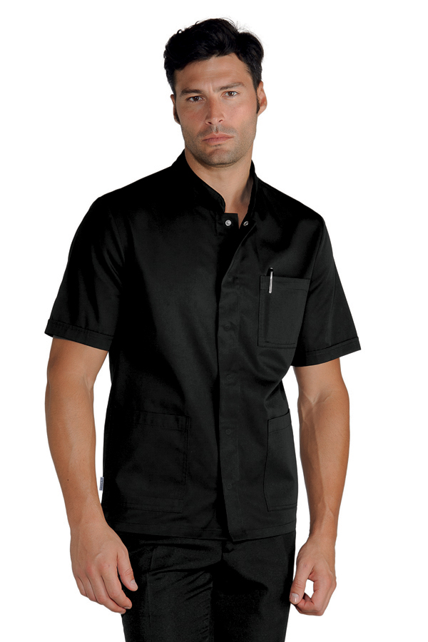 CASACCA CORFU' M/M NERO 65% POLYESTER 35% COTTON
