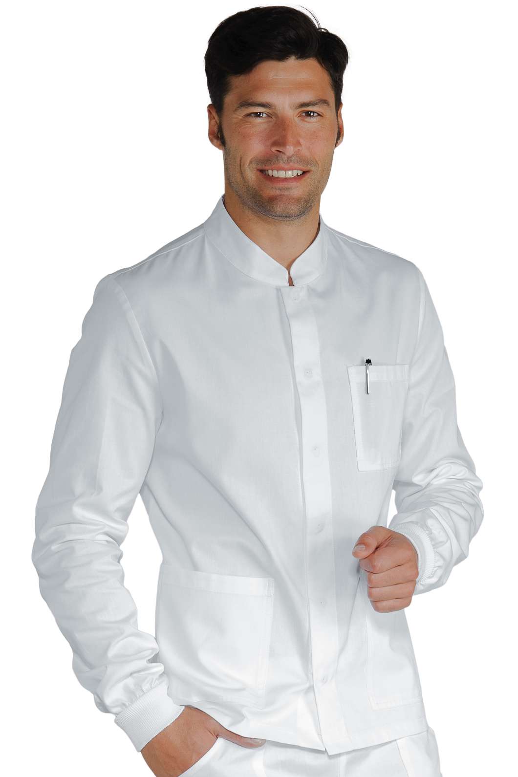 CASACCA CORFU POLSI IN MAGLIA BOHEME BIANCO