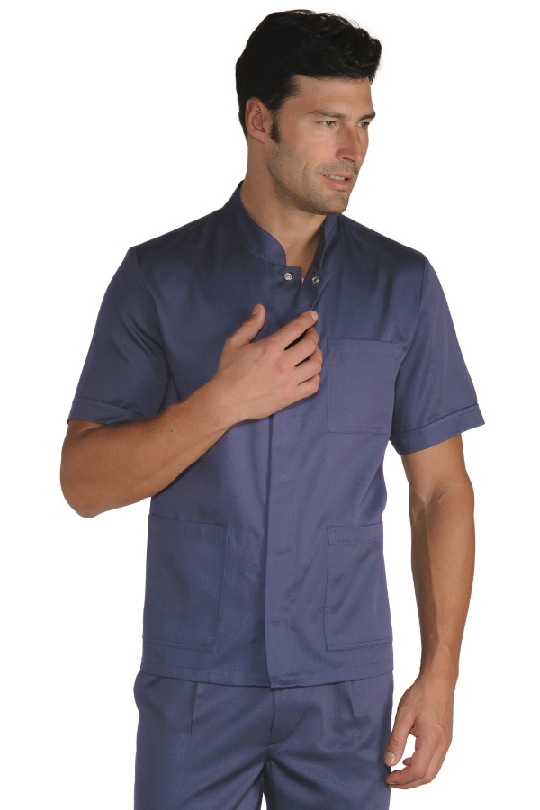 CASACCA CORFU' SUPERDRY M/M BLU 100% POLYESTER SUPERDRY MIC
