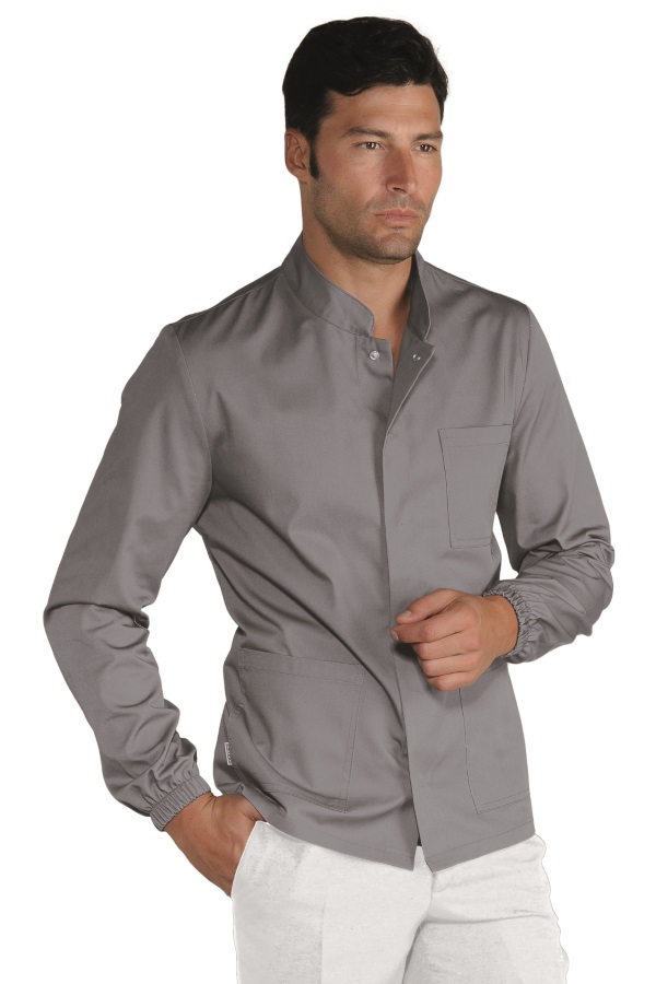 CASACCA CORFU' SUPERDRY GRIGIO 100% POLYESTER SUPERDRY MICR