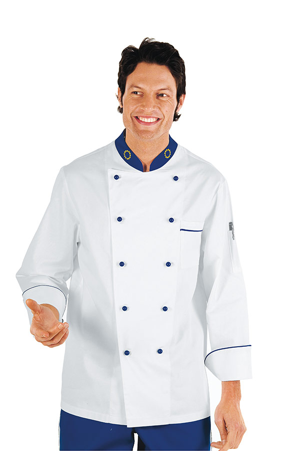 GIACCA CUOCO EUROCHEF 100 % COTTON