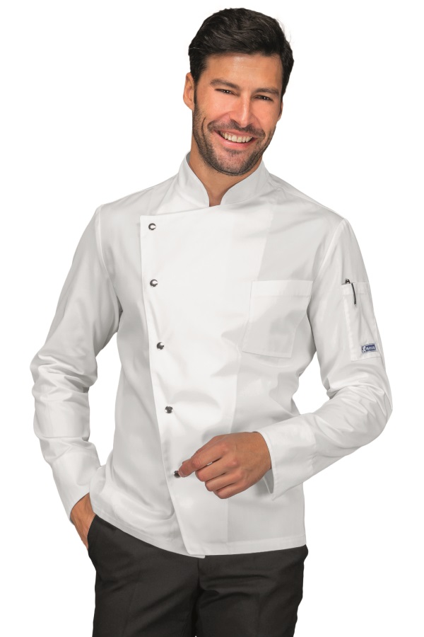 GIACCA BELFAST BIANCO 65% POLYESTER 35% COTTON