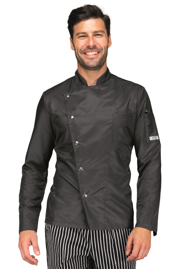 GIACCA BELFAST SUPERDRY NERO 100% POLYESTER SUPERDRY MICROF