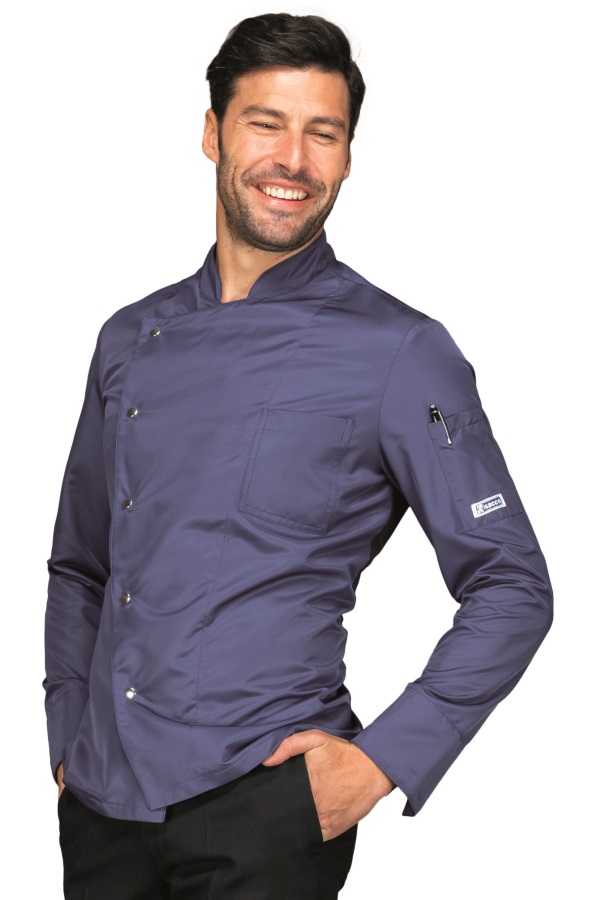 GIACCA BELFAST SUPERDRY BLU+ NERO 100% POLYESTER SUPERDRY M