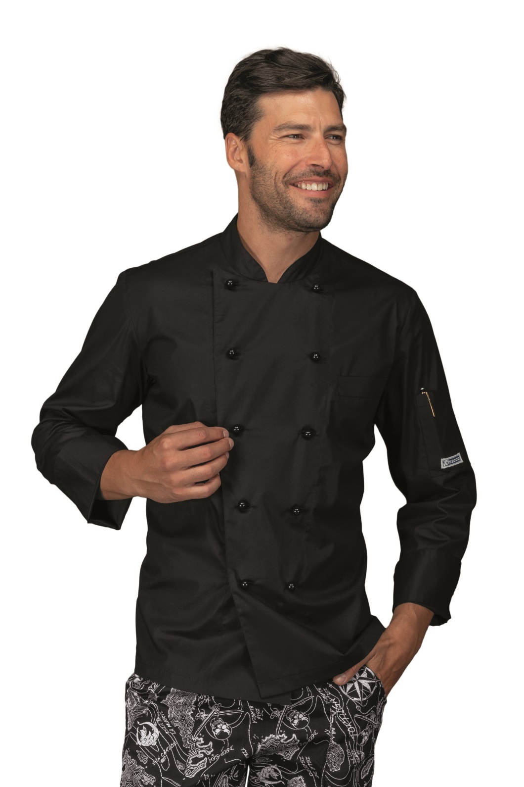GIACCA ALABAMA SLIM EXTRALIGHT SUPER STRETCH NERO 97% COTTO