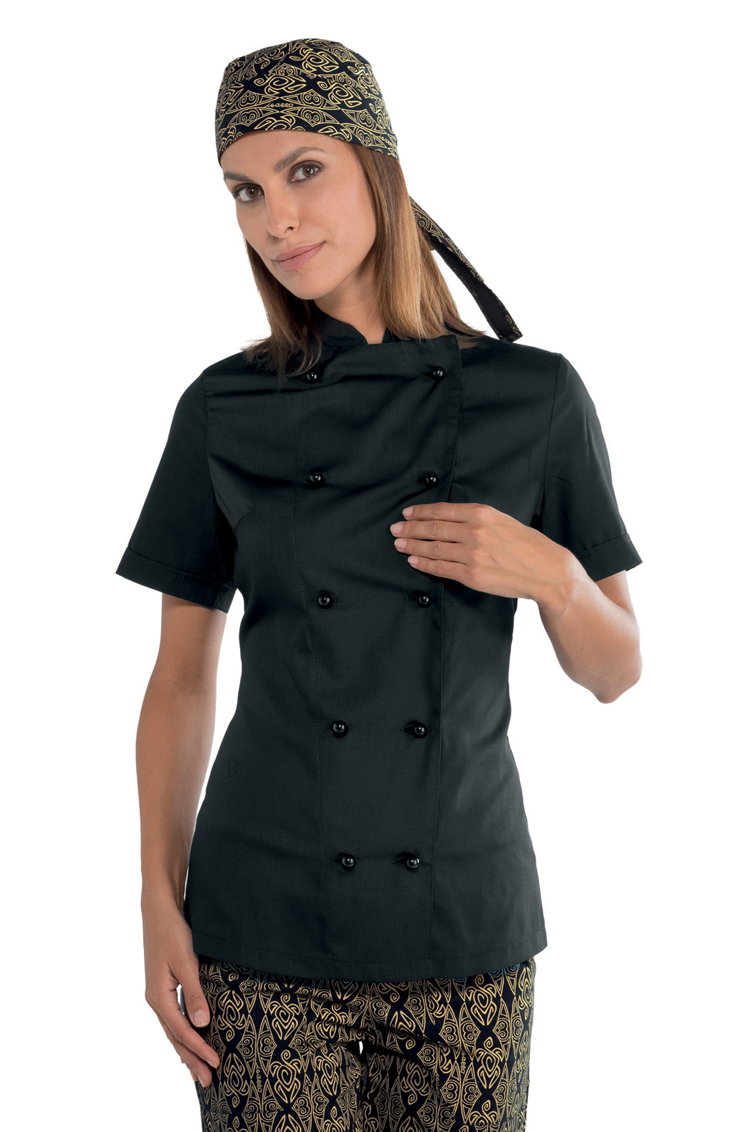 GIACCA BLACK LADY M/M 65% POLYESTER 35% COTTON